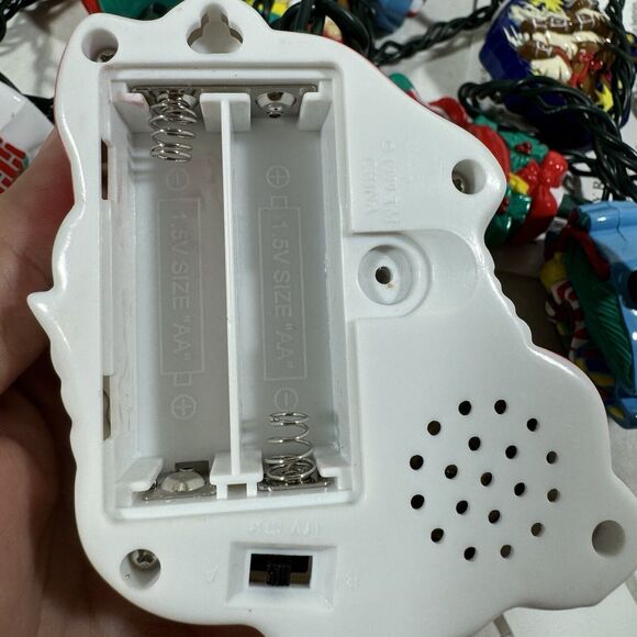 Vintage The Night Before Christmas Storytelling Light Strand Music Works Video - Picture 15 of 17